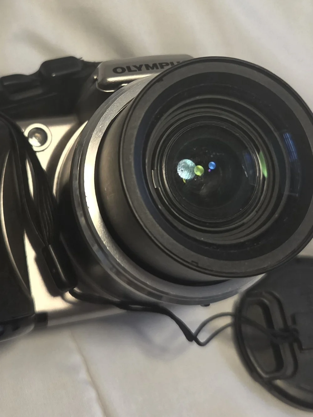 Olympus Black and Silver Interchangeable Lens Camera
